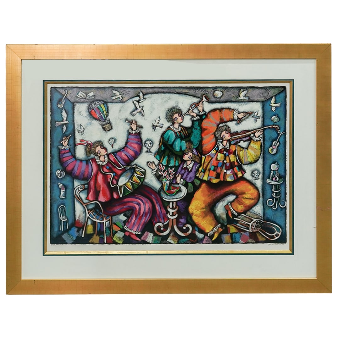 Michael Kachan (Armenian/ Israeli b. 1964) "Happy Birthday" Serigraph (1 of 10)