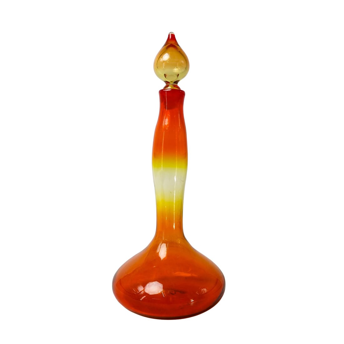 Vintage Blenko "Amberina" Glass Decanter (1 of 6)