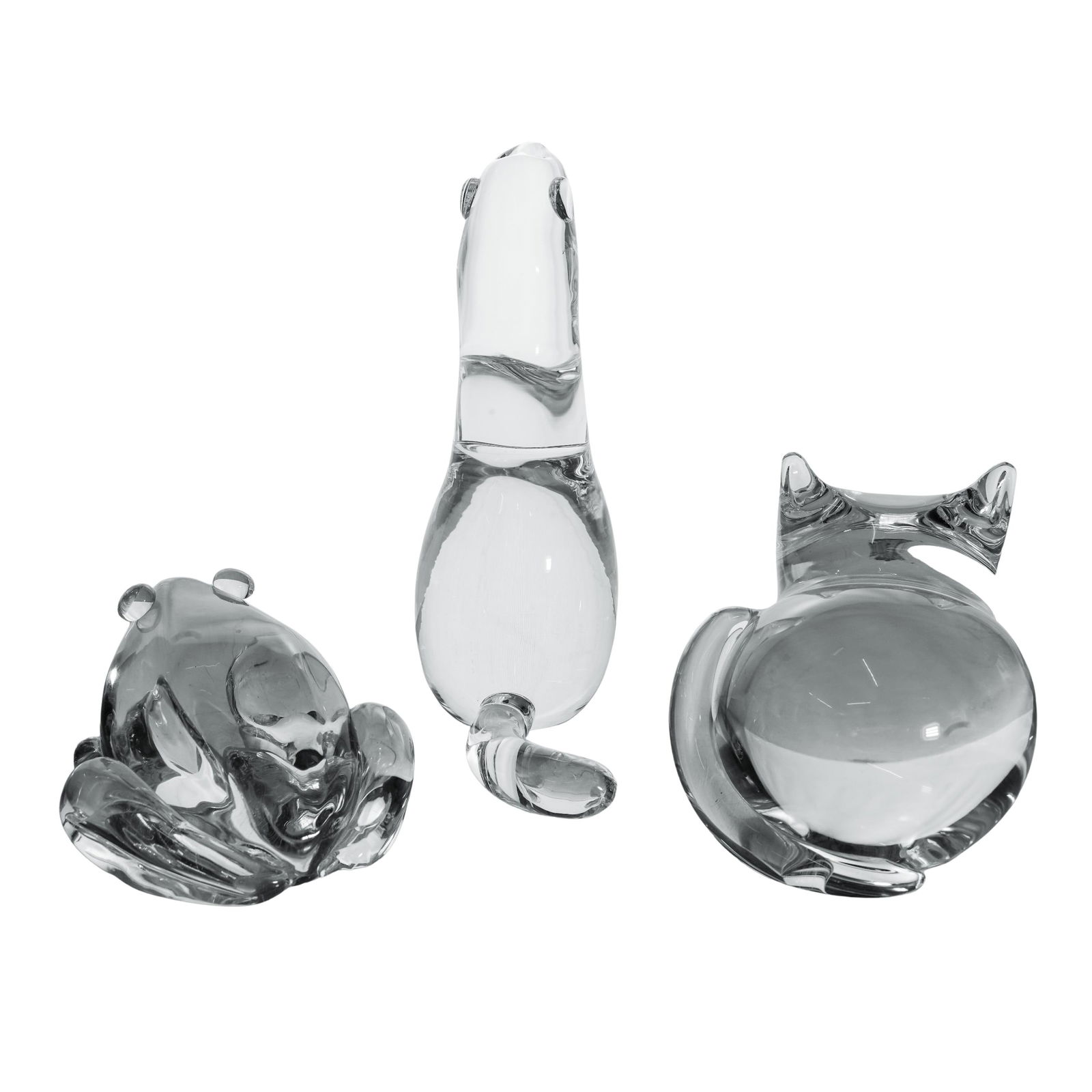 (3 pcs) Steuben Crystal Animals - 5