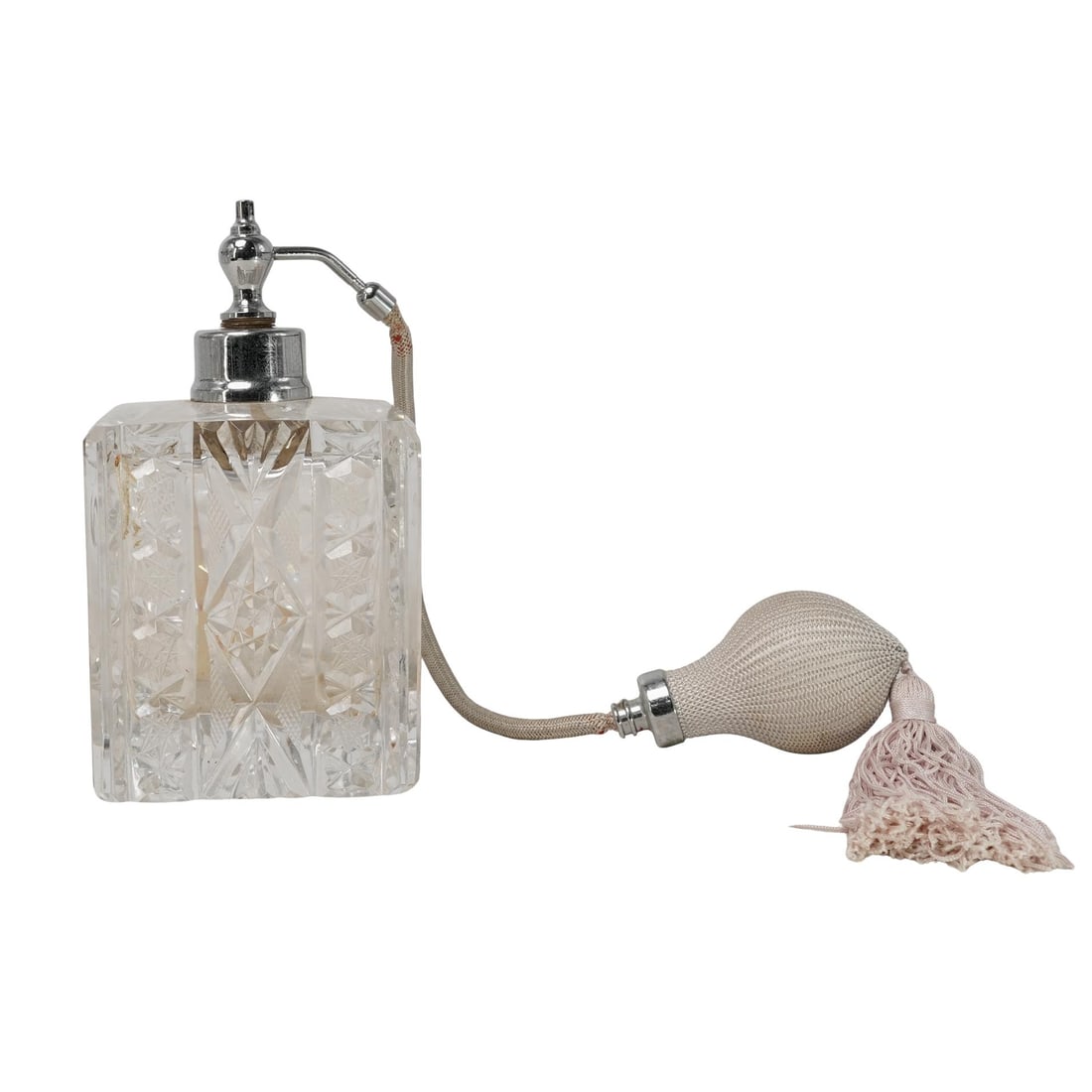 Vintage Cut Crystal Perfume Atomizer (1 of 5)