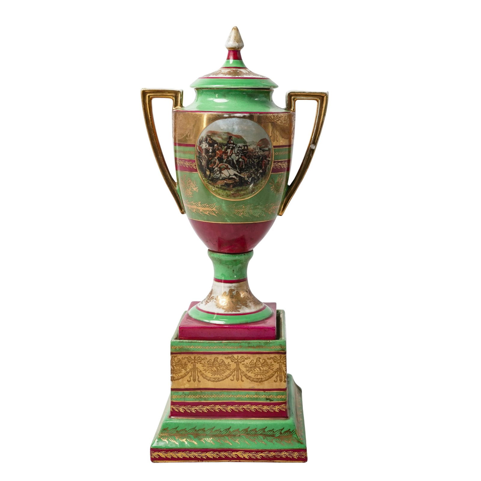 Royal Vienna Style Porcelain Napoleon Urn (1 of 7)