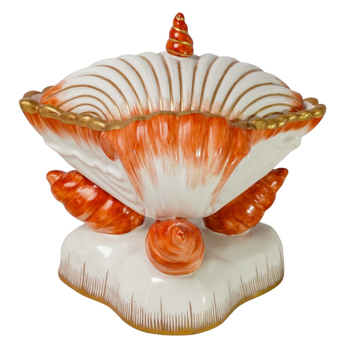 Vintage Mottahedeh Porcelain Shell Dish (1 of 8)