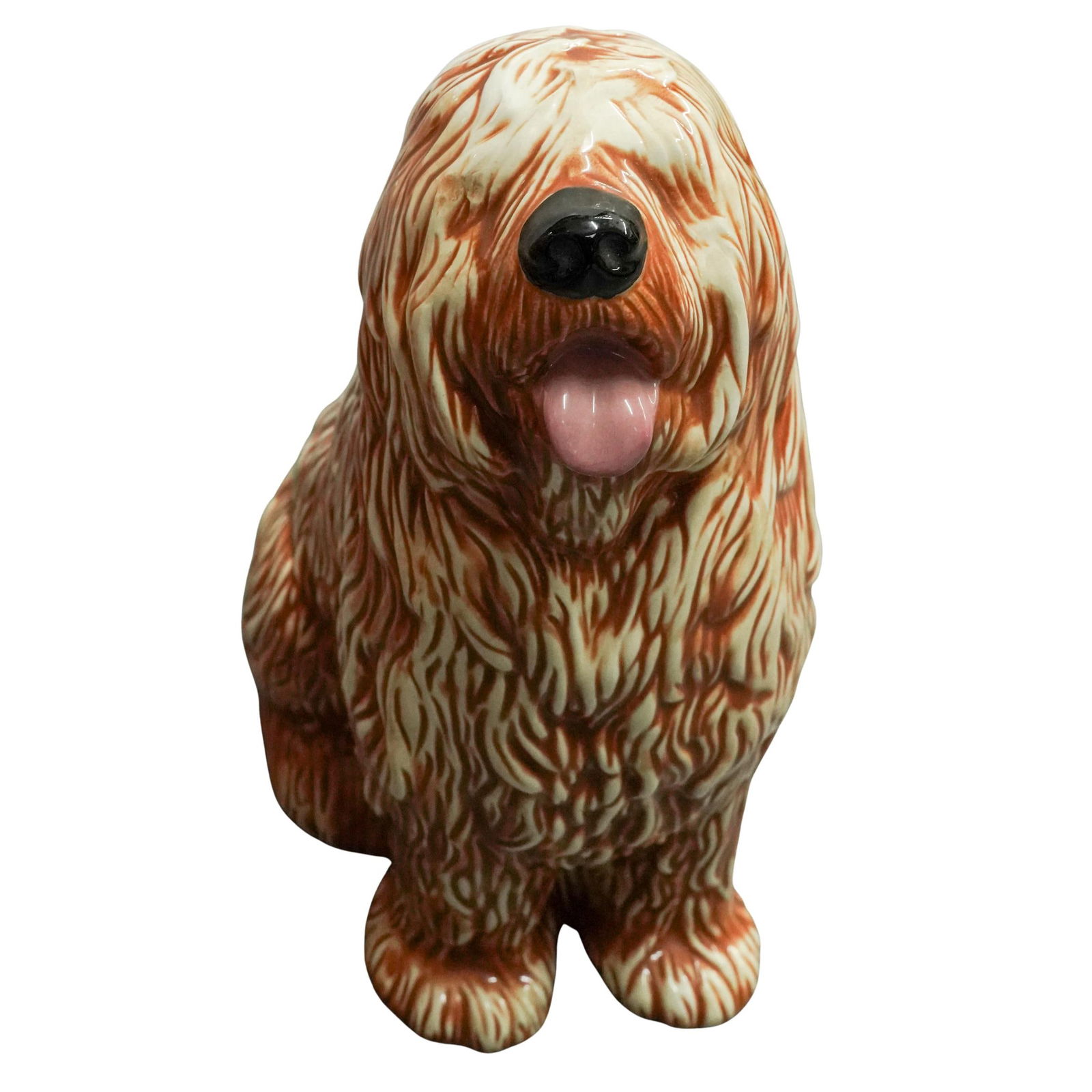 (2 pcs) Signed "Gerry" Ceramic Sheepdogs - 5