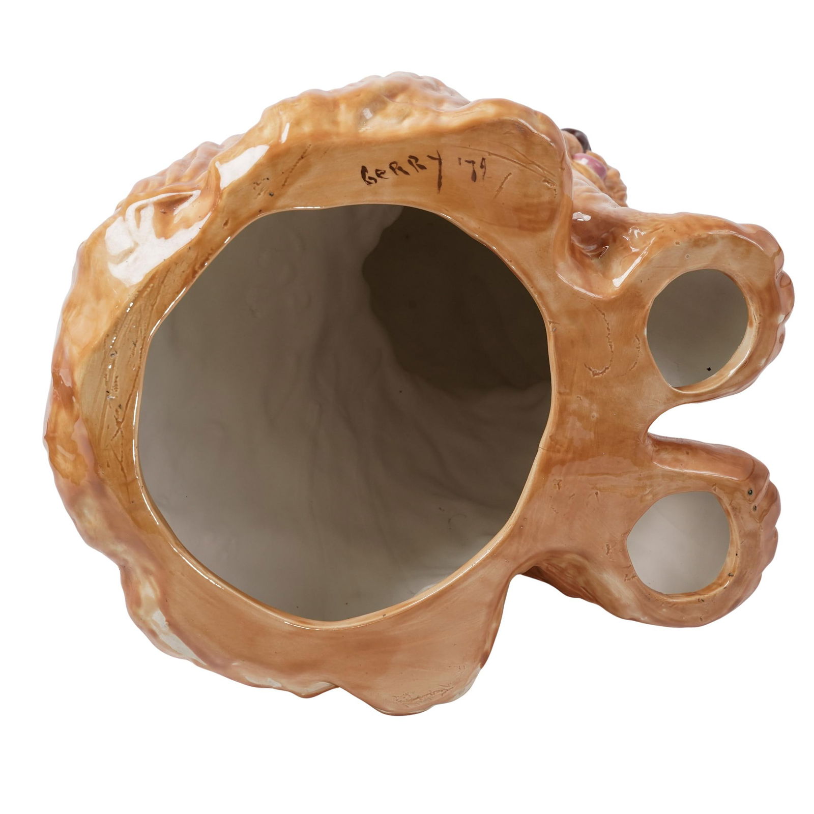 (2 pcs) Signed "Gerry" Ceramic Sheepdogs - 8