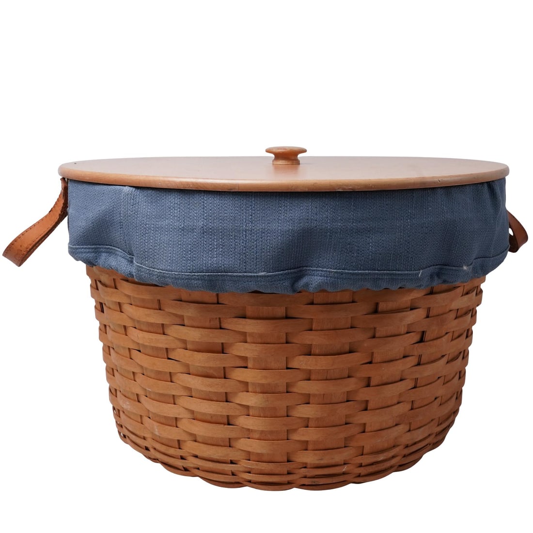 Longaberger "Pot of Gold" Wicker Basket (1 of 14)