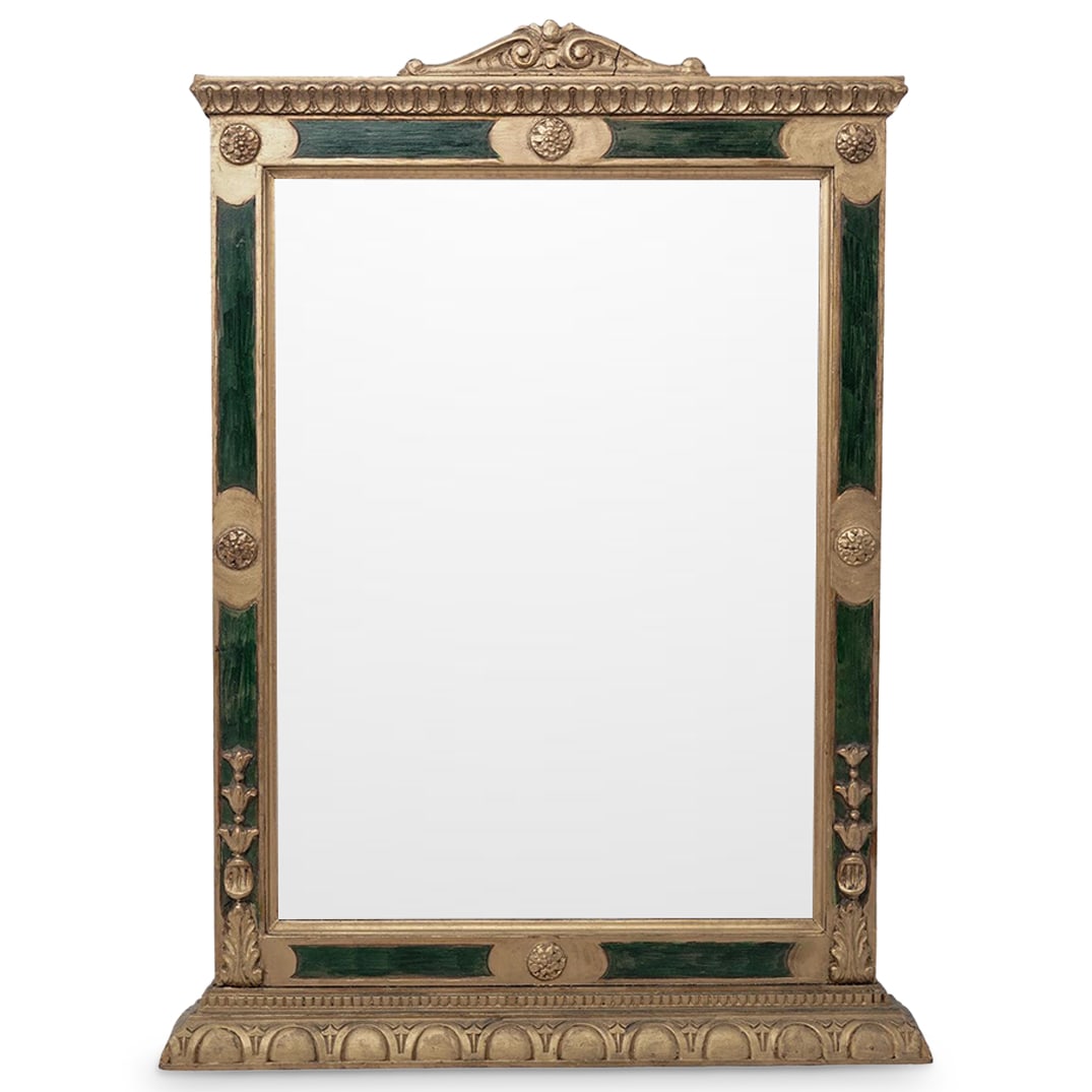 French Louis XVI Style Giltwood Mirror (1 of 5)