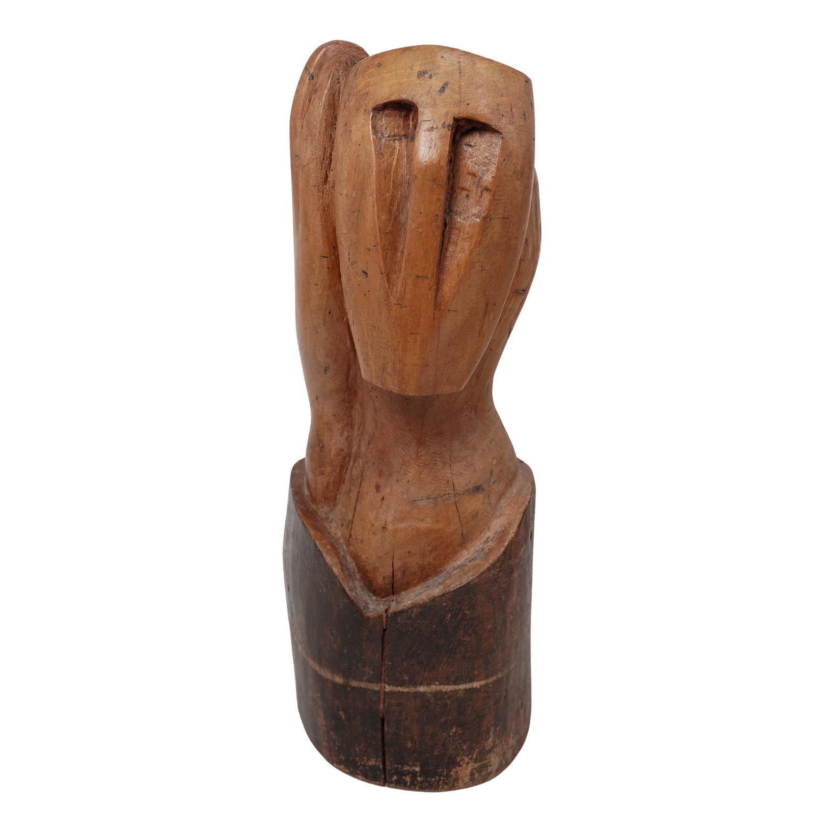 American Folk Art Wood Sculpture (1 of 3)