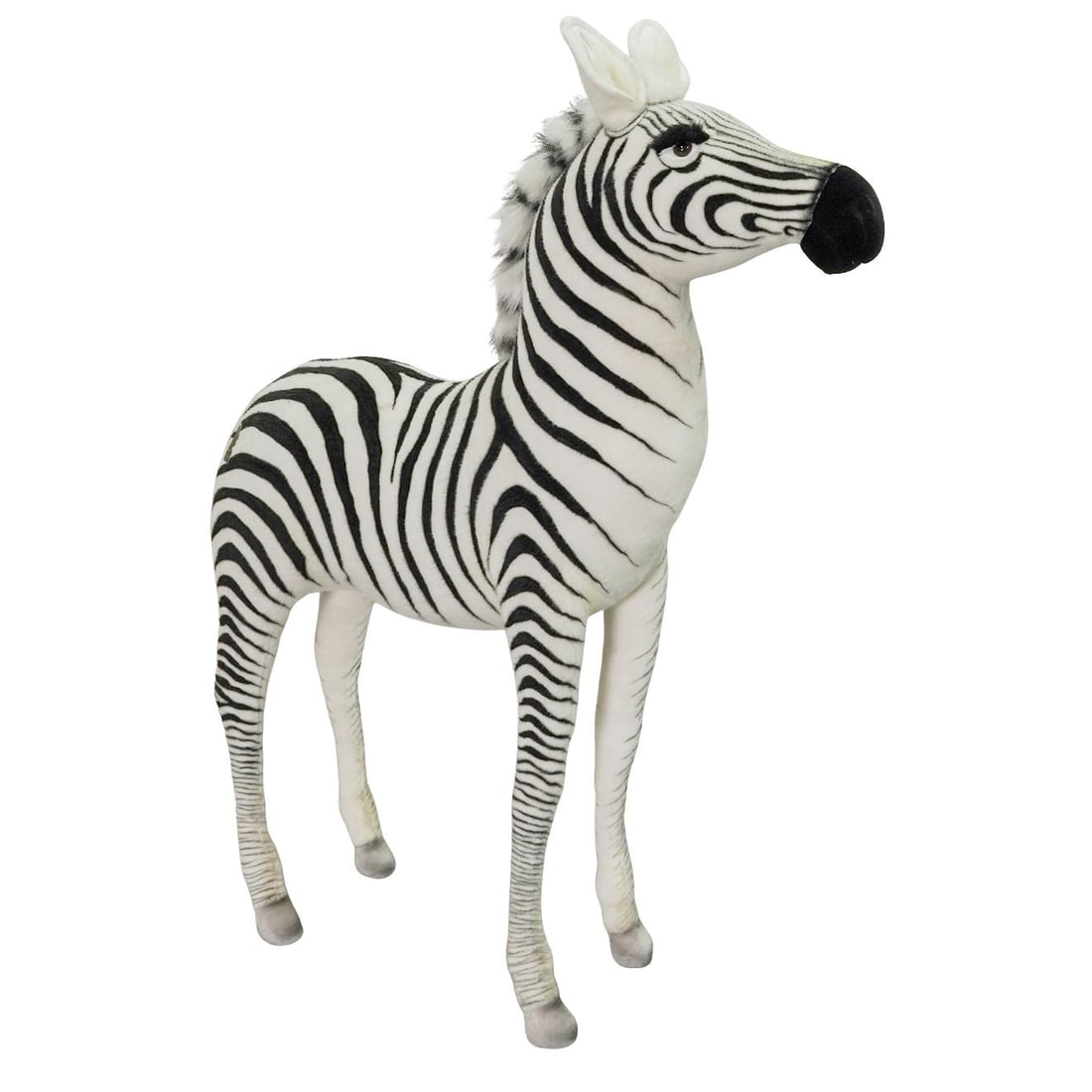 Life Size Hansa Stuffed Zebra (1 of 9)