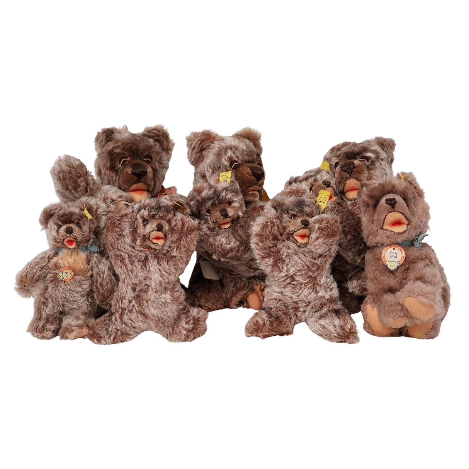 (10pc) Vintage Steiff Assortment Of Bear Animal Toys (1 of 5)