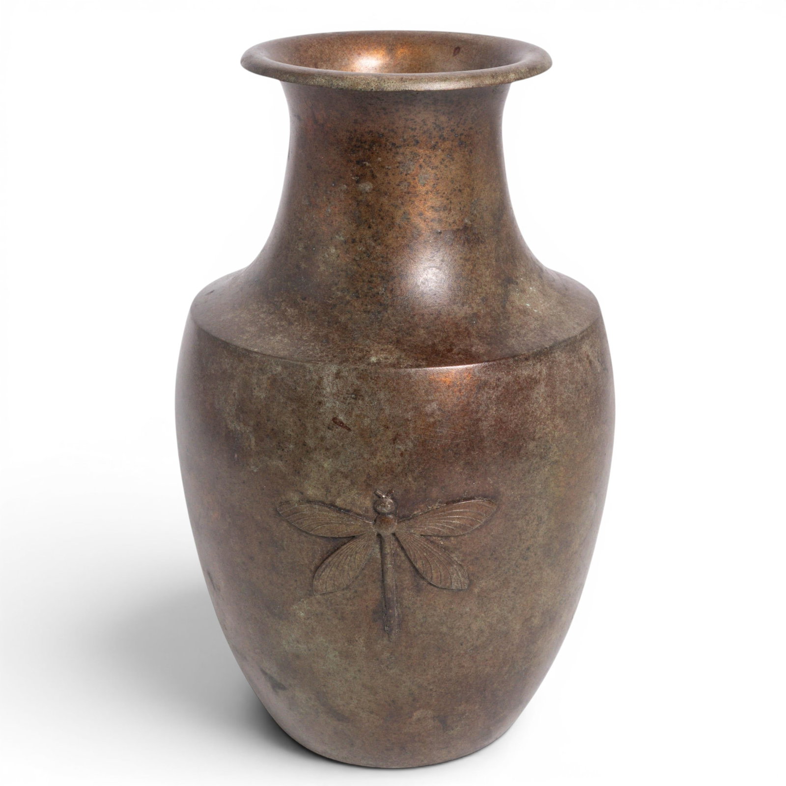 Tiffany Studios Bronze Dragonfly Vase (1 of 8)