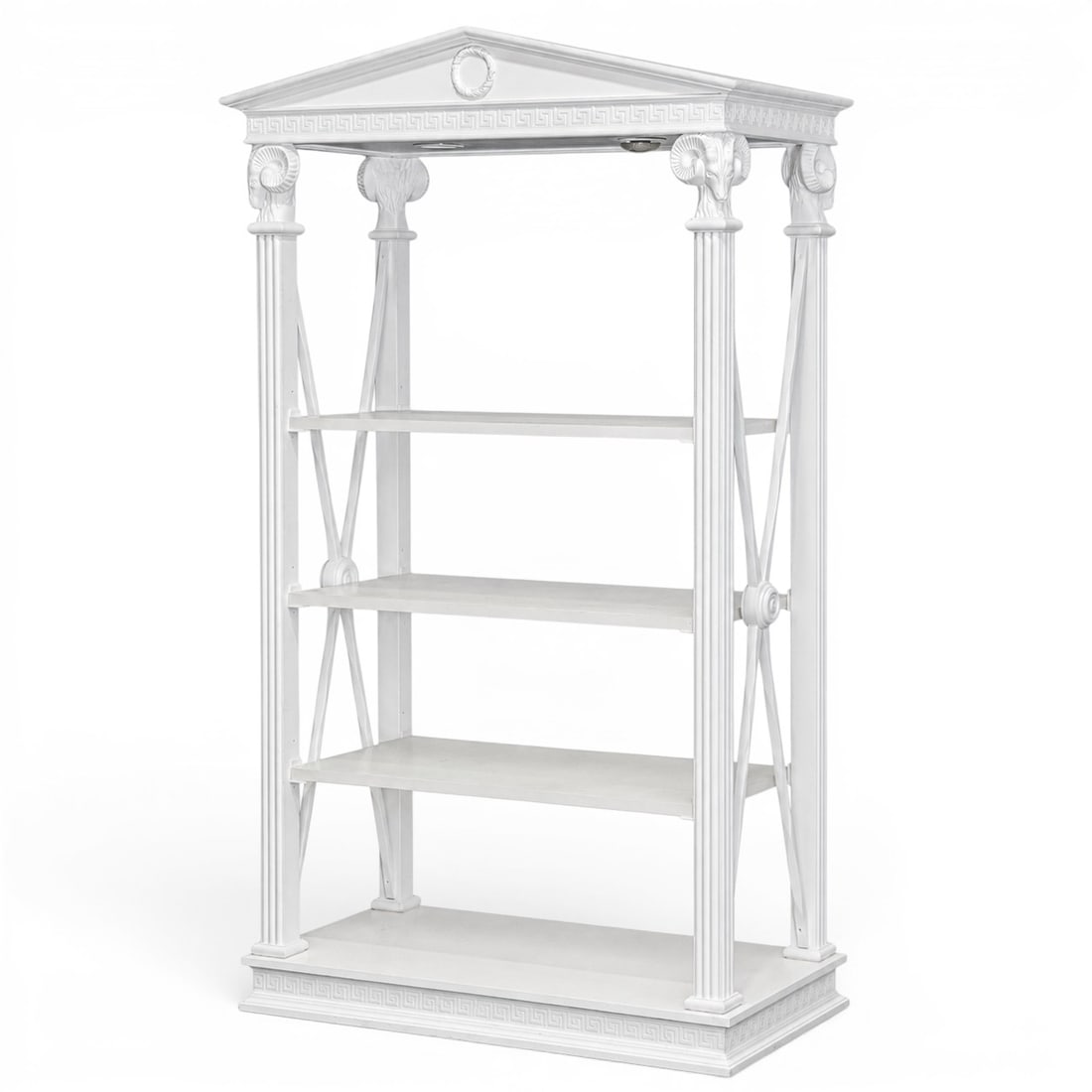 Large Neoclassical Style Etagere (1 of 11)