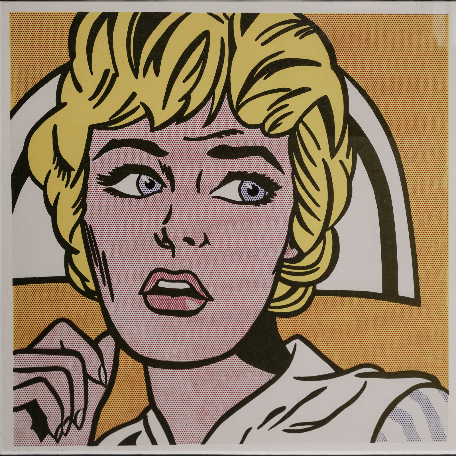 Roy Lichtenstein (American 1923-1997) "Nurse" Pop-Art Offset Lithograph (1 of 2)