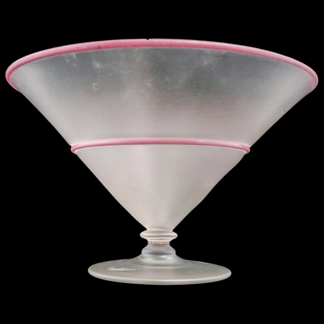 Steuben Verre de Soie and Coral Glass Finger Bowl (1 of 5)