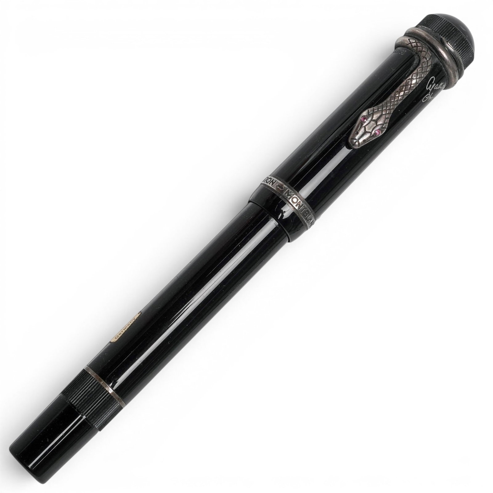 Montblanc Writers Edition Sterling Overlay Agatha Christie Pen (1 of 9)