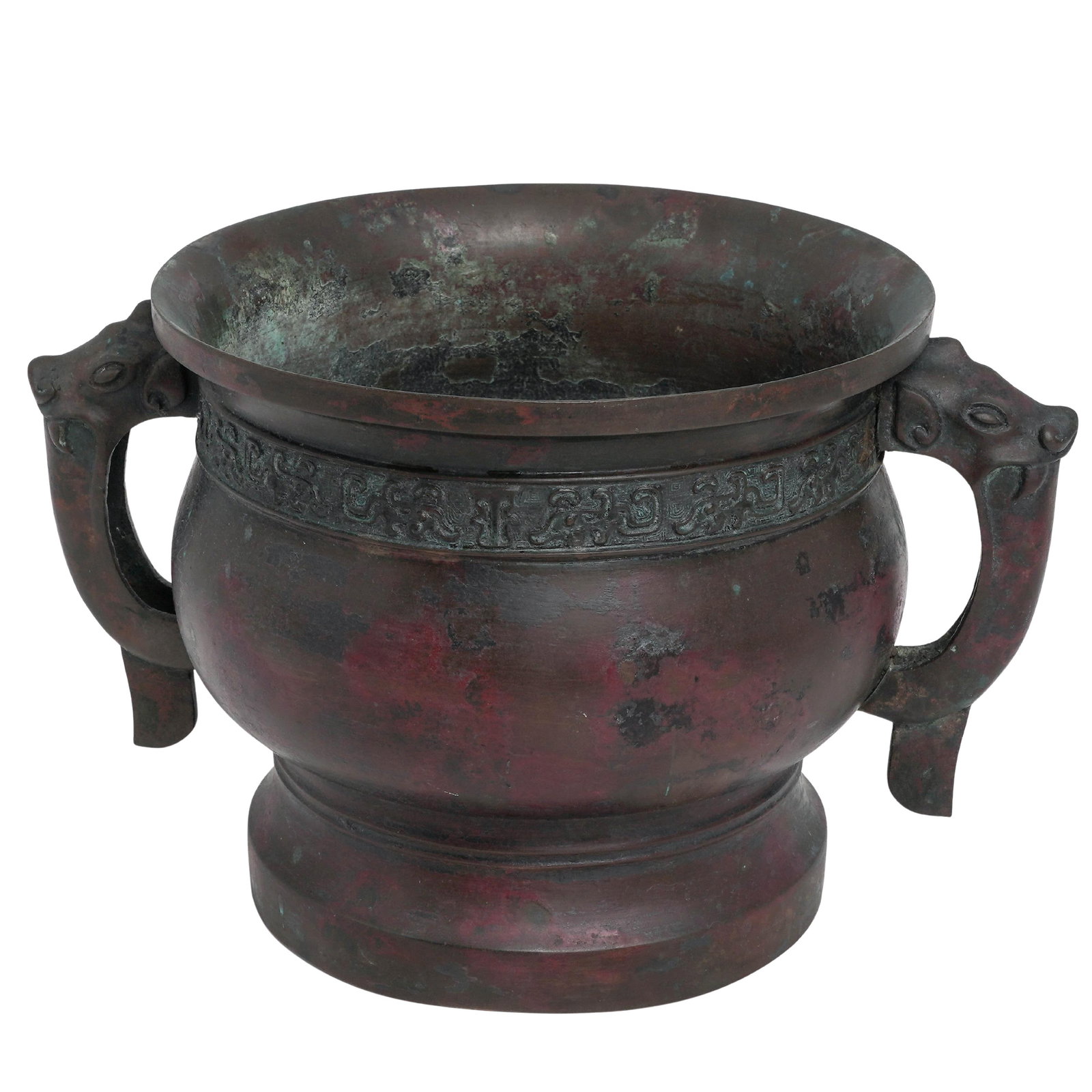 Antique Chinese Bronze Ritual Food Vessel (1 of 11)