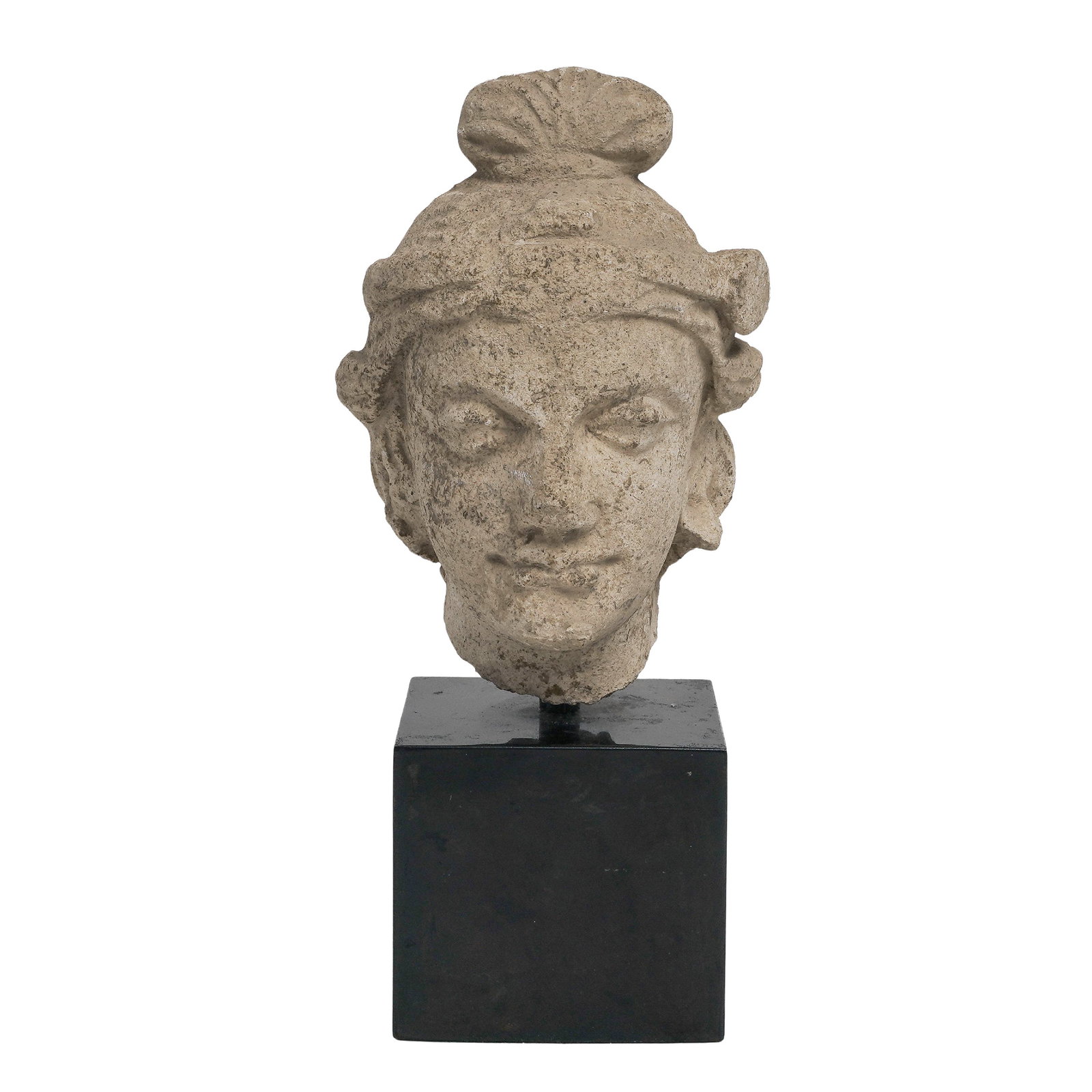 Antique Gandharan Bodhisattva Stucco Head (1 of 4)