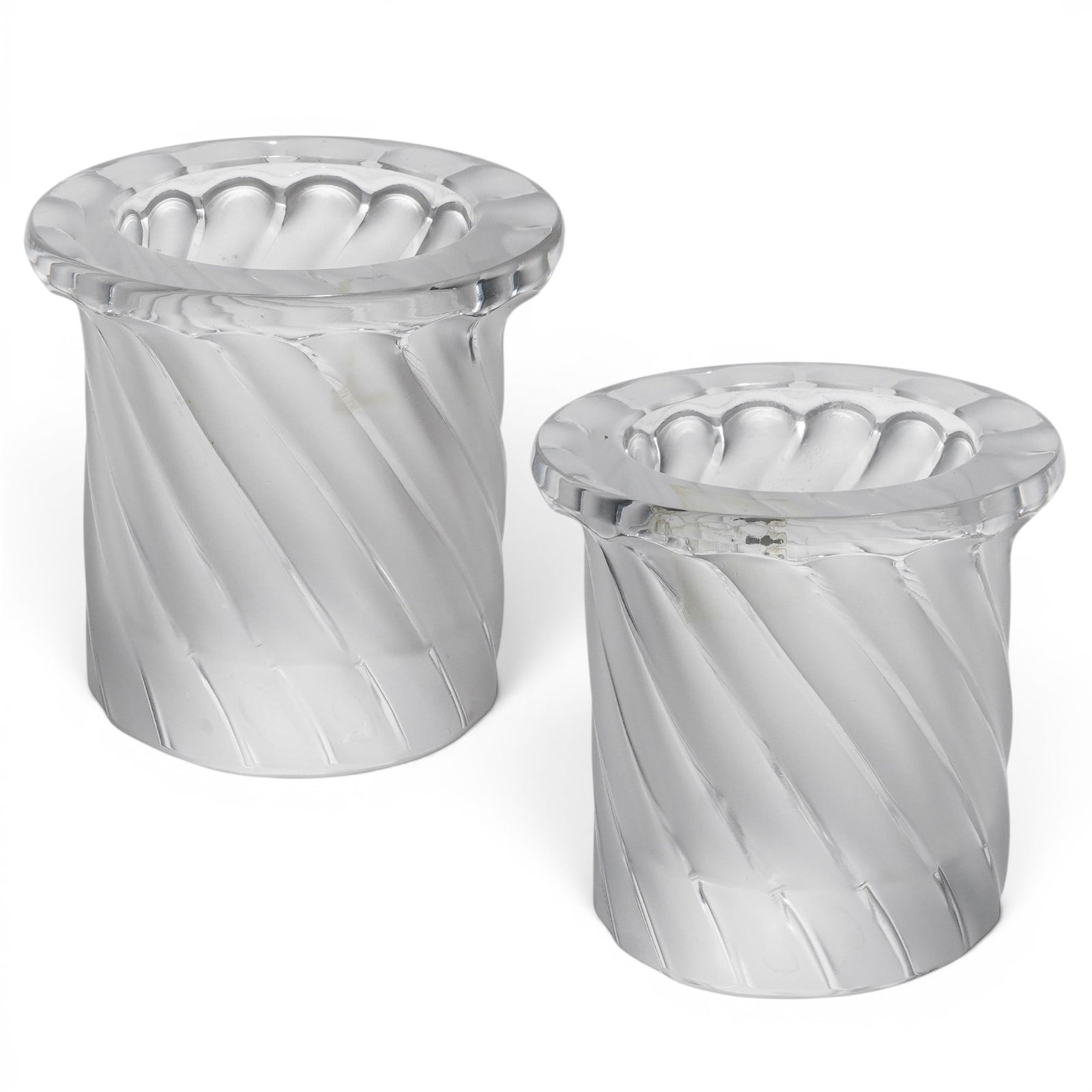 The Lalique "Smyrne" Crystal Cigarette Holders (1 of 7)