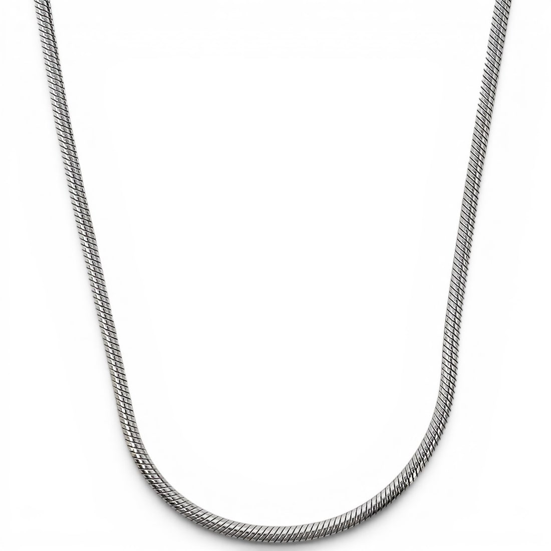 Pandora Moments Sterling Silver Snake Chain Necklace (1 of 10)