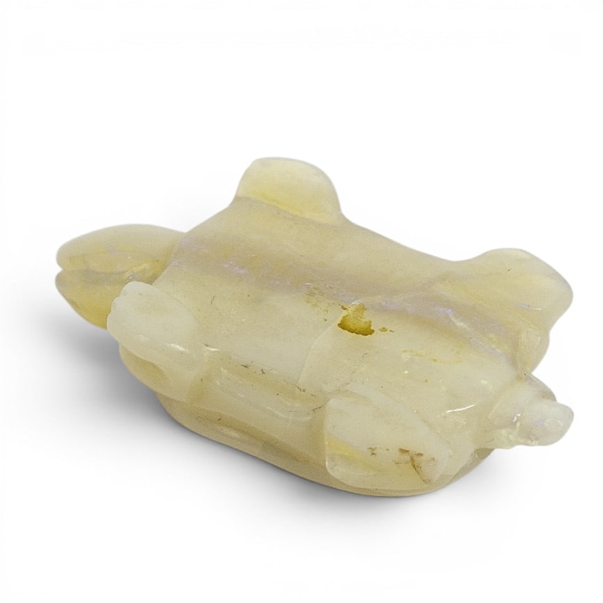 Miniature Carved Opal Turtle - 6