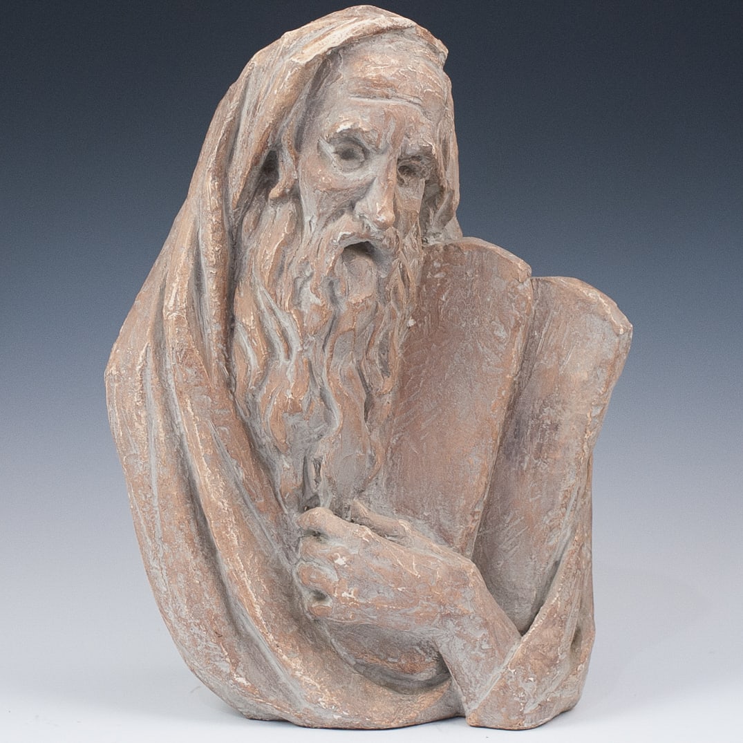 Arnold Bergier (Canadian 1914-2007) Terracotta Sculpture (1 of 3)