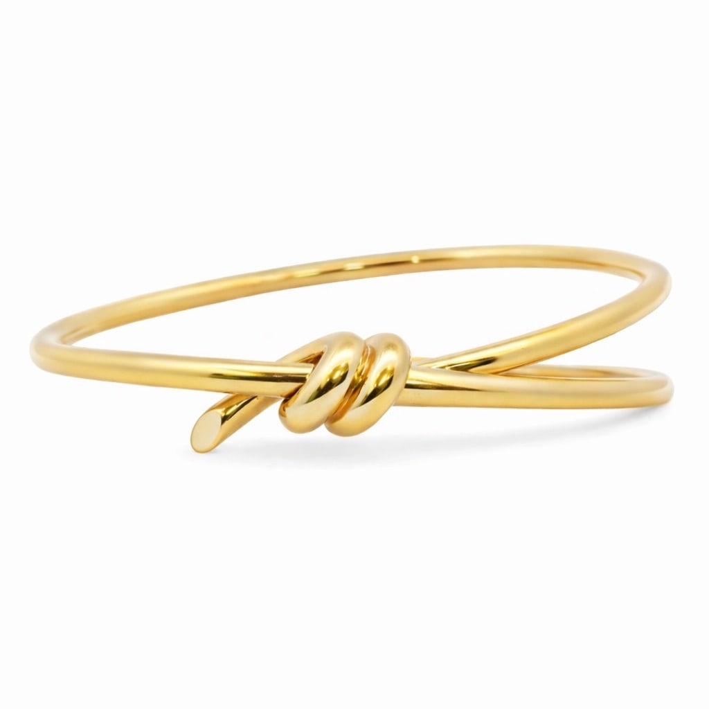Tiffany & Co. 18k Gold Tiffany Knot Bracelet (1 of 7)