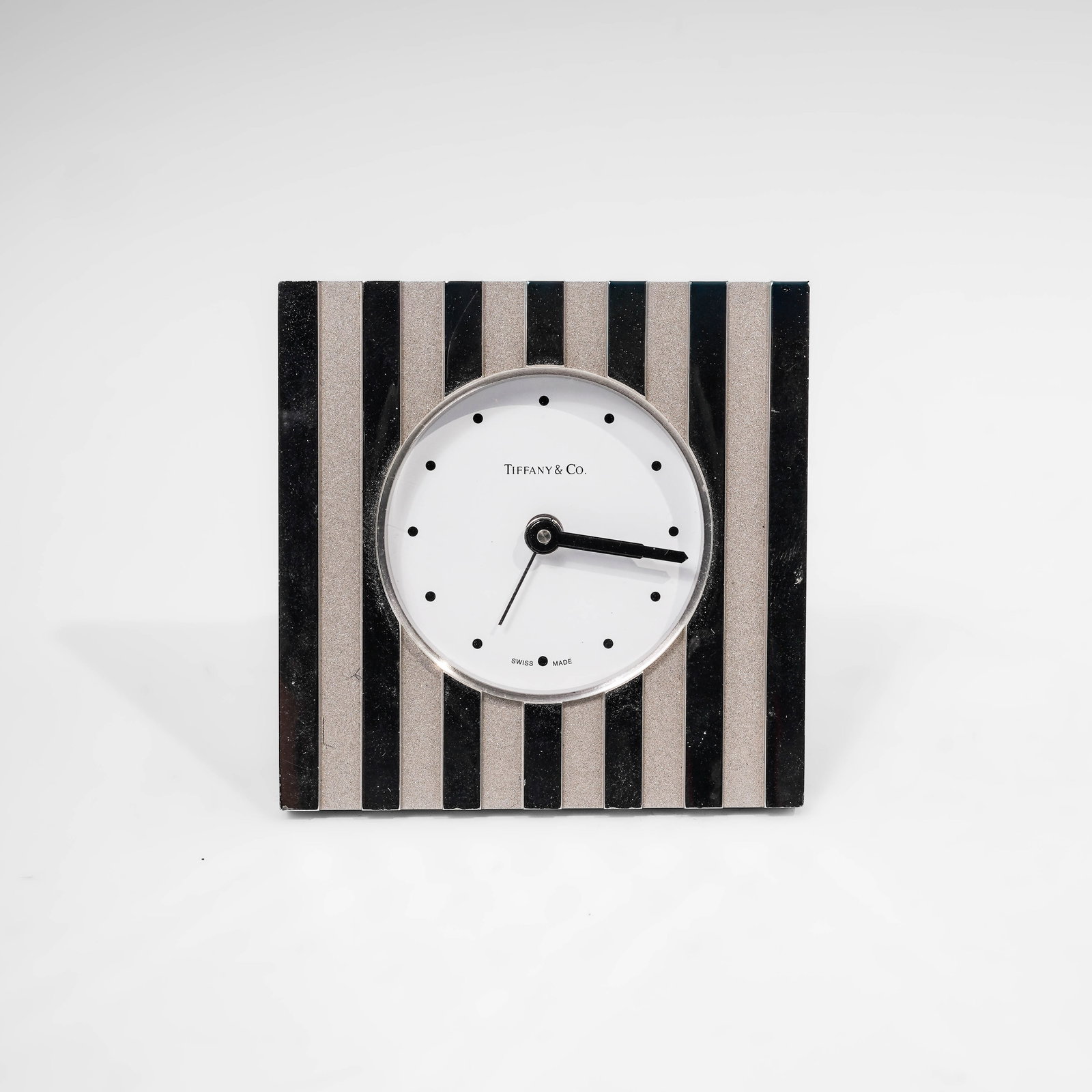 Tiffany & Co, Quartz Movement "Atlas" Collection Desk Clock (1 of 8)