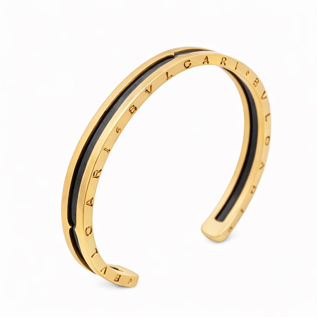 Bulgari “B.zero1" 18k Gold Bangle Bracelet (1 of 8)