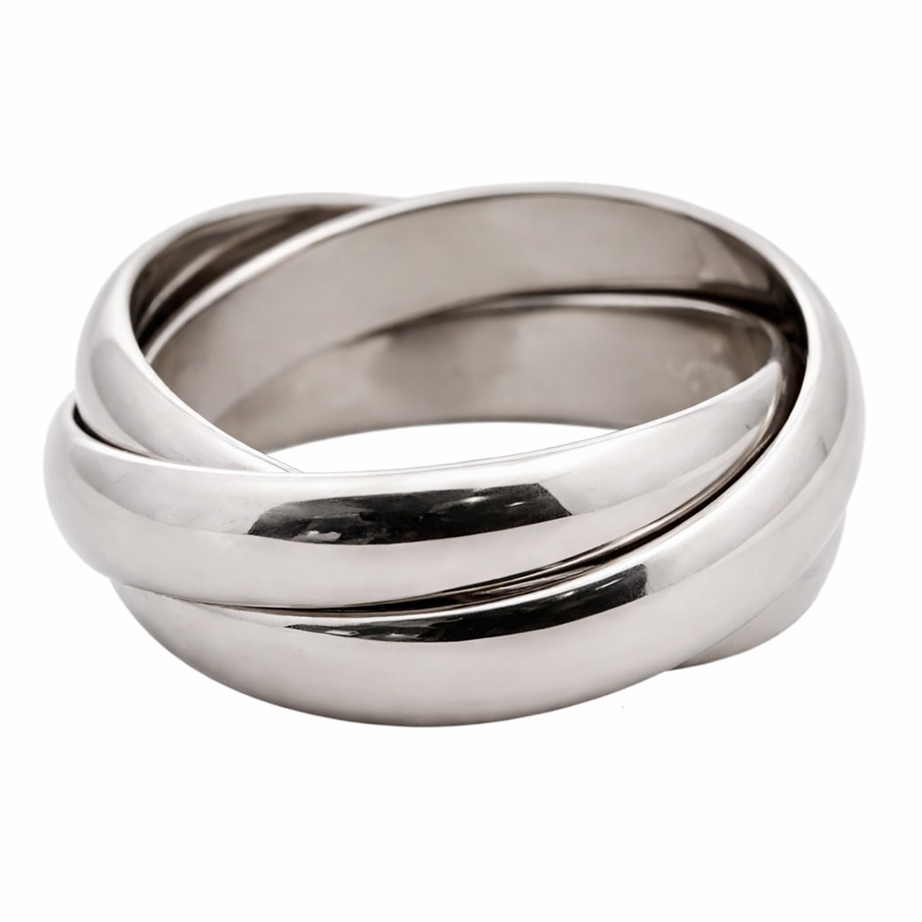 Cartier 18k Gold Trinity Ring (1 of 4)