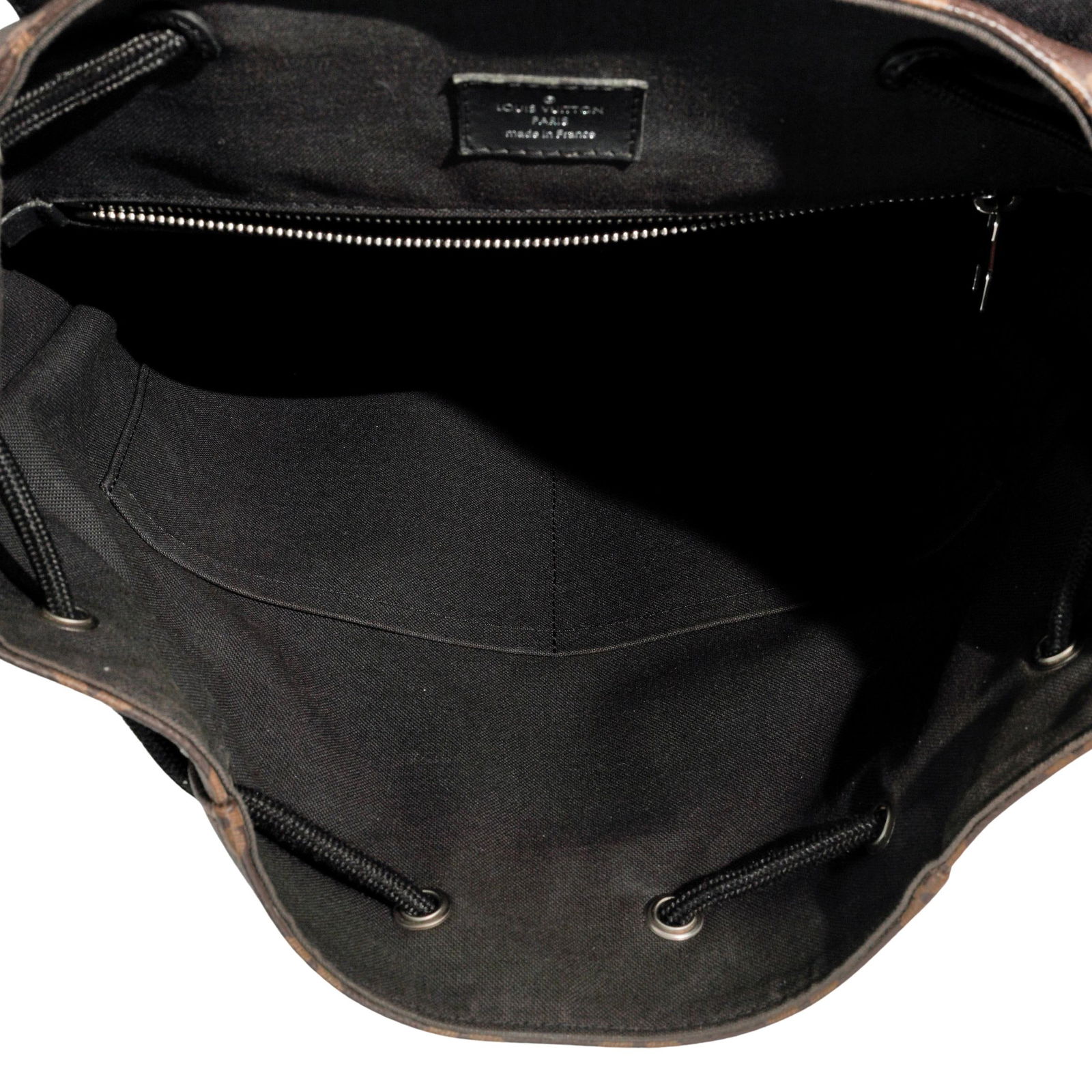 Louis Vuitton Monogram Macassar Christopher Canvas Backpack. - 12