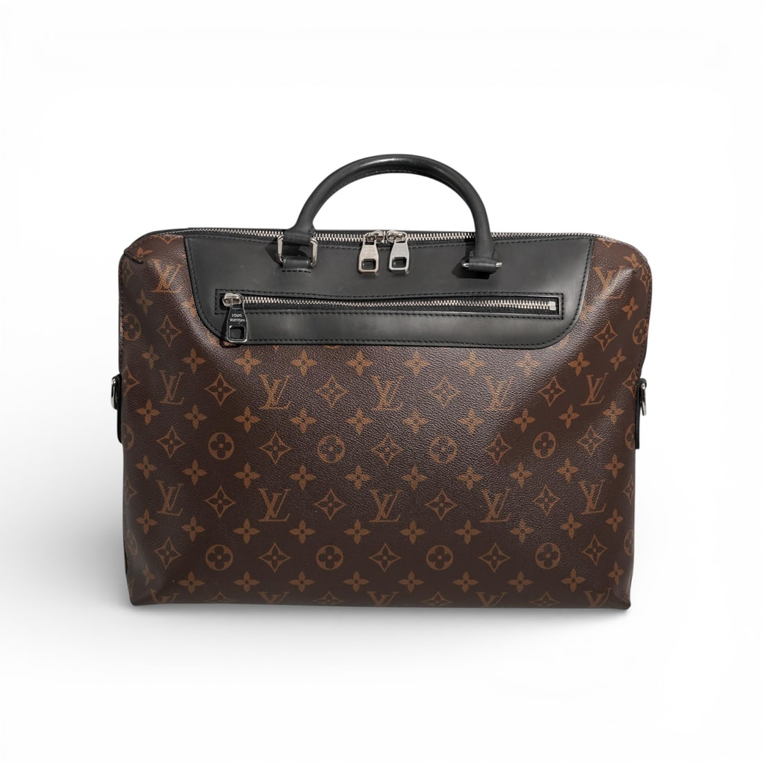 Louis Vuitton Monogram Macassar PDJ Canvas Briefcase (1 of 12)