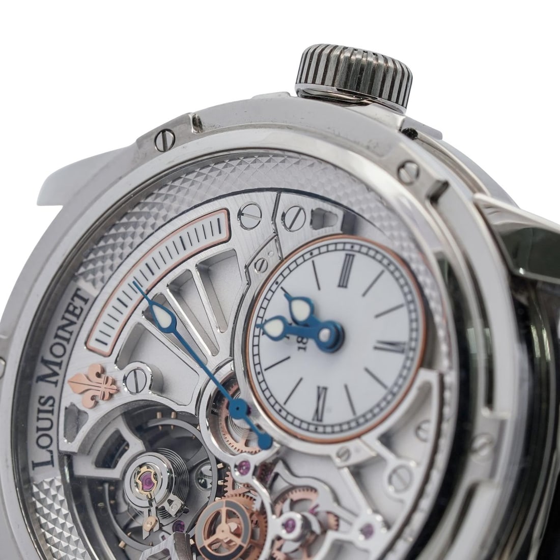 Louis Moinet 20-Second Tempograph Skeletonized Watch - 4