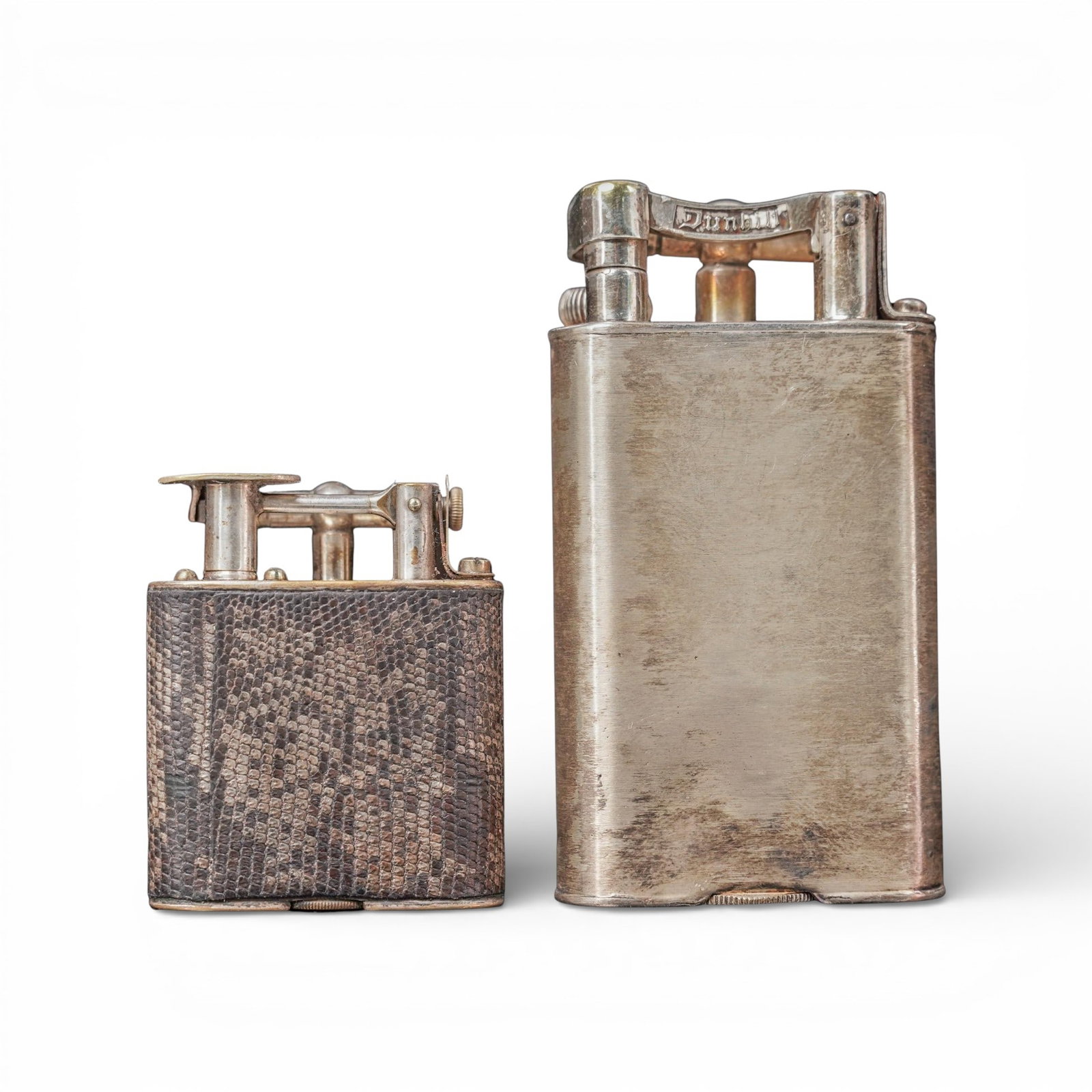 (2 pc) Vintage Dunhill "Club" Lighters (1 of 7)