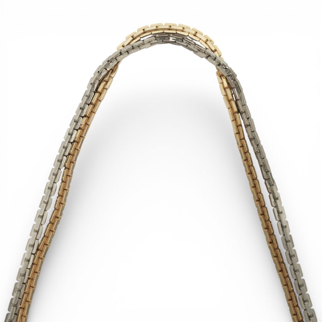 Judith Leiber Pink Python Shoulder Bag with Two Tone Chain Strap - 3