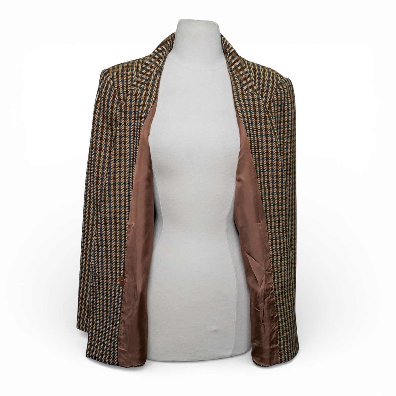 Gianni Versace Wool Houndstooth Jacket - 3