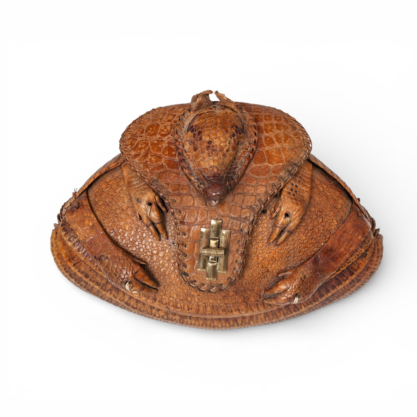 Vintag Taxidermy Armadillo Purse (1 of 10)