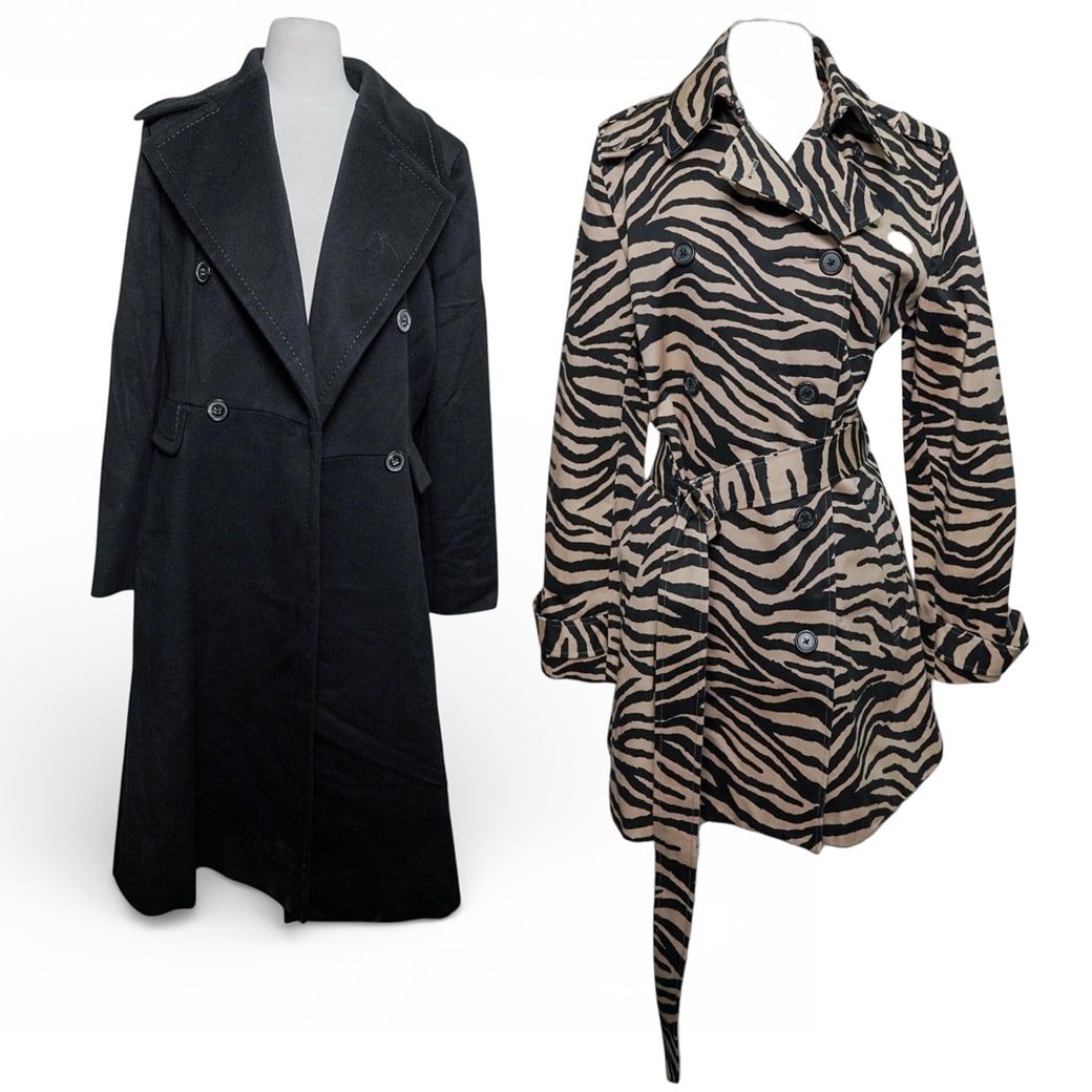 (2 pcs) Max Mara and Ralph Lauren Trench Coats (1 of 12)