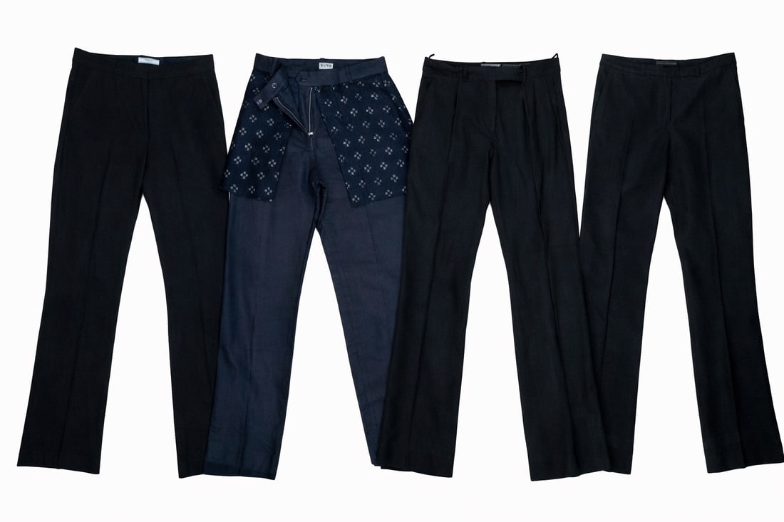 (4 pcs) Women's Designer Trousers (1 of 15)