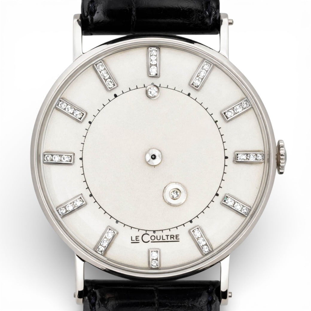 Vacheron & Constantin x LeCoultre "Mystery" 14k Gold & Diamond Dial Watch (1 of 12)