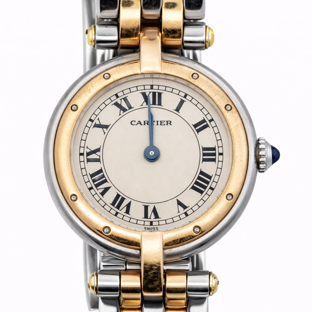 Cartier Panthère Vendôme 18k Gold & Stainless Steel Ladies Watch (1 of 10)