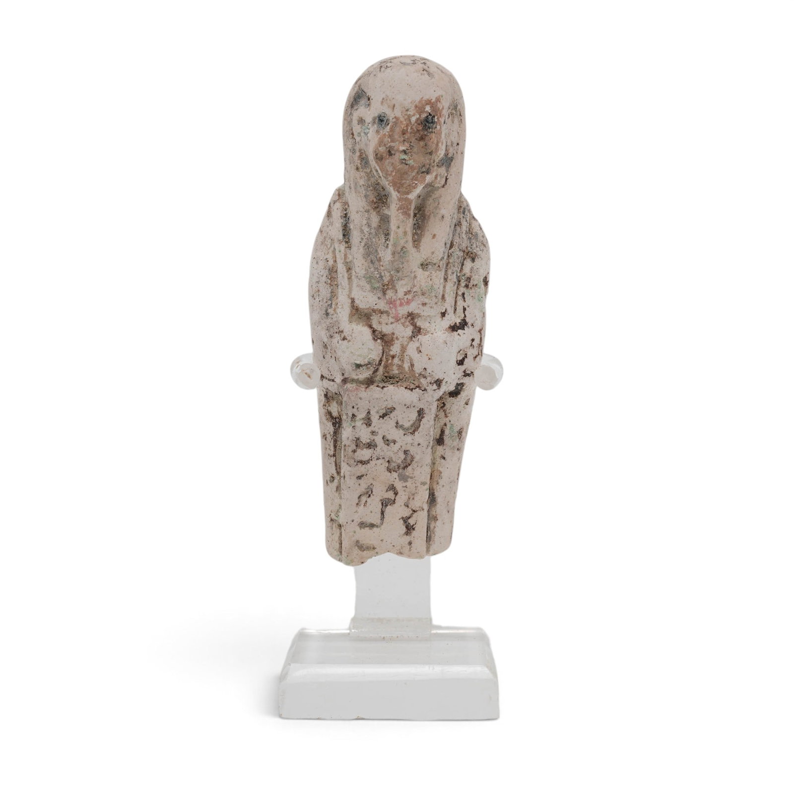Ancient Egyptian Limestone Ushabti Figurine (1 of 2)