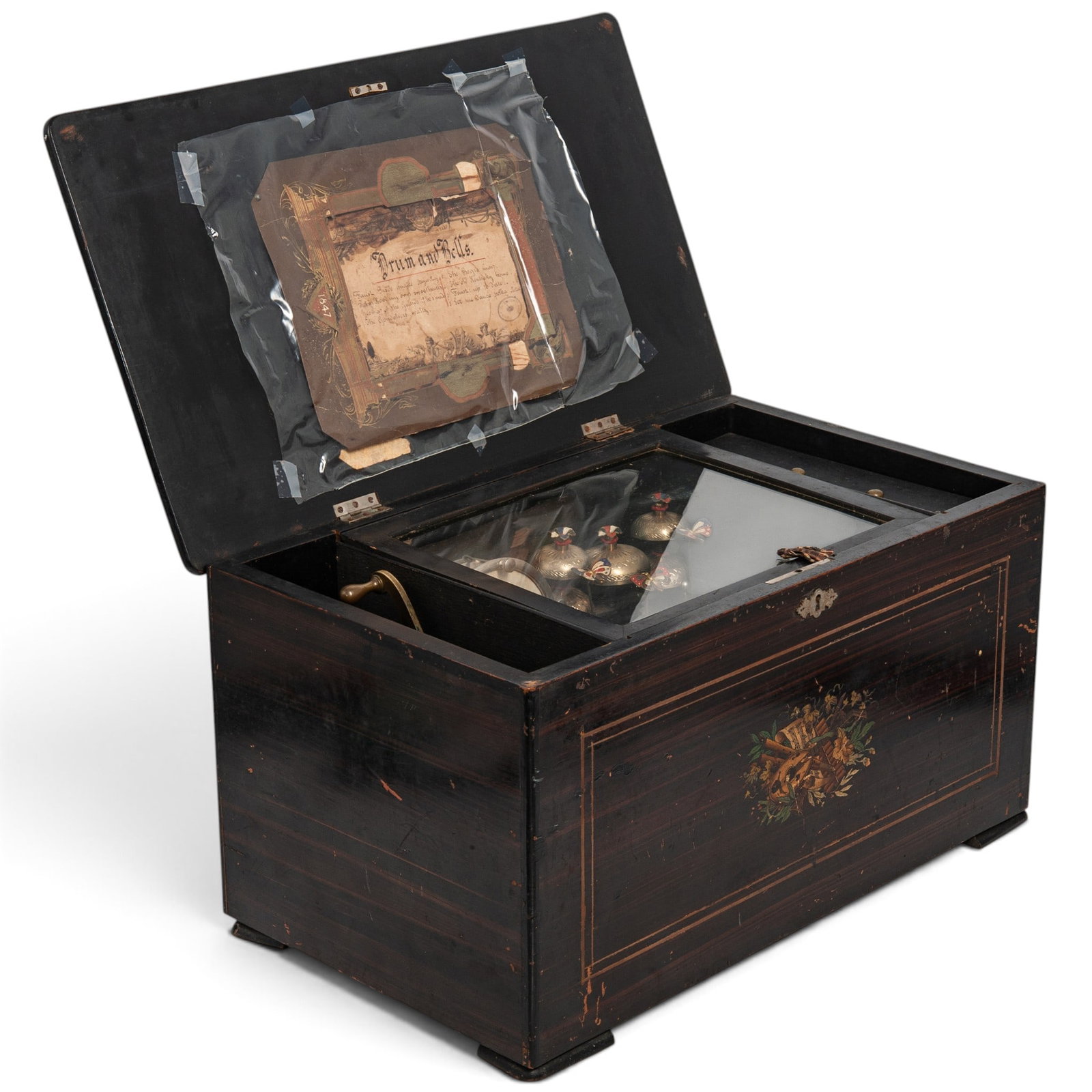 Antique Swiss Cylinder Music Box (1 of 6)