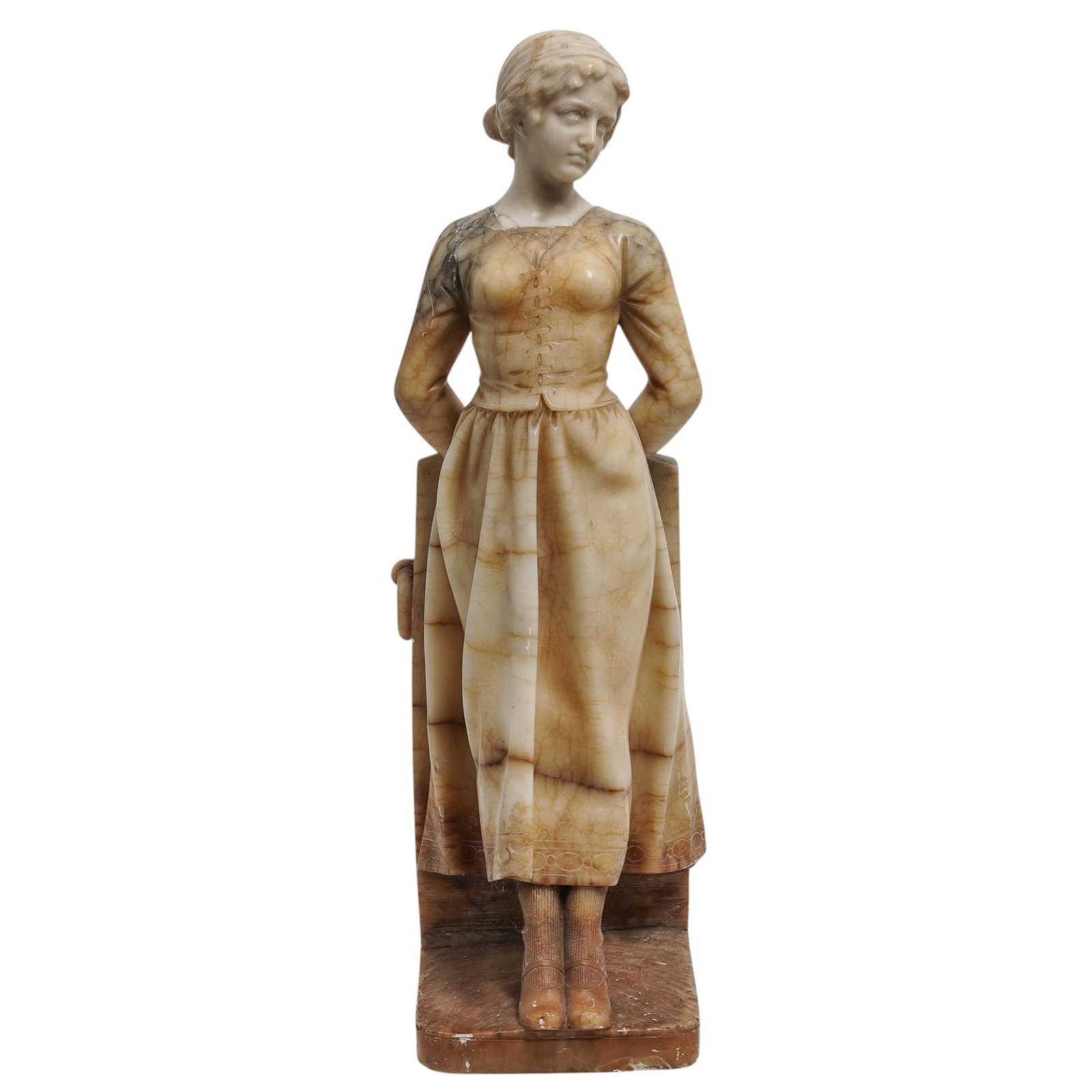 Giuseppe Bessi (Italian, 1857–1922) Alabaster Sculpture (1 of 6)
