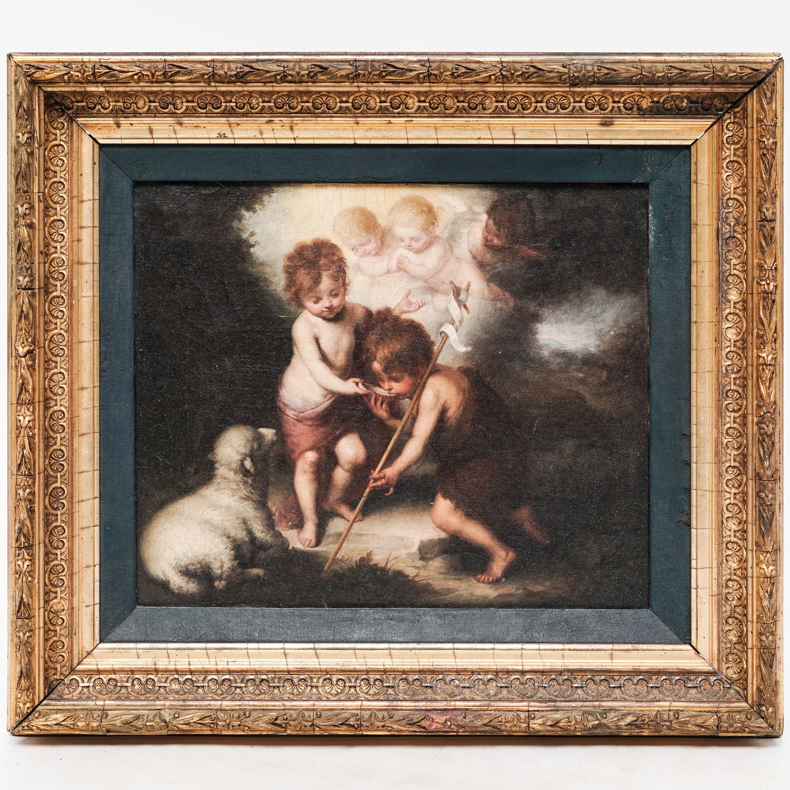 After Bartolomé Esteban Murillo (Spanish, 1617–1682) Religious Painting (1 of 4)