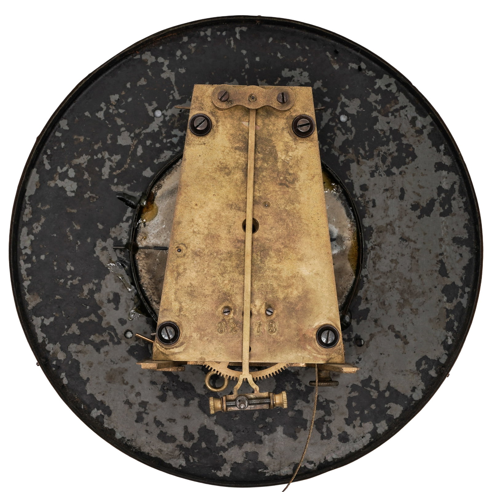 Antique Austrian Regulator Wall Clock - 3