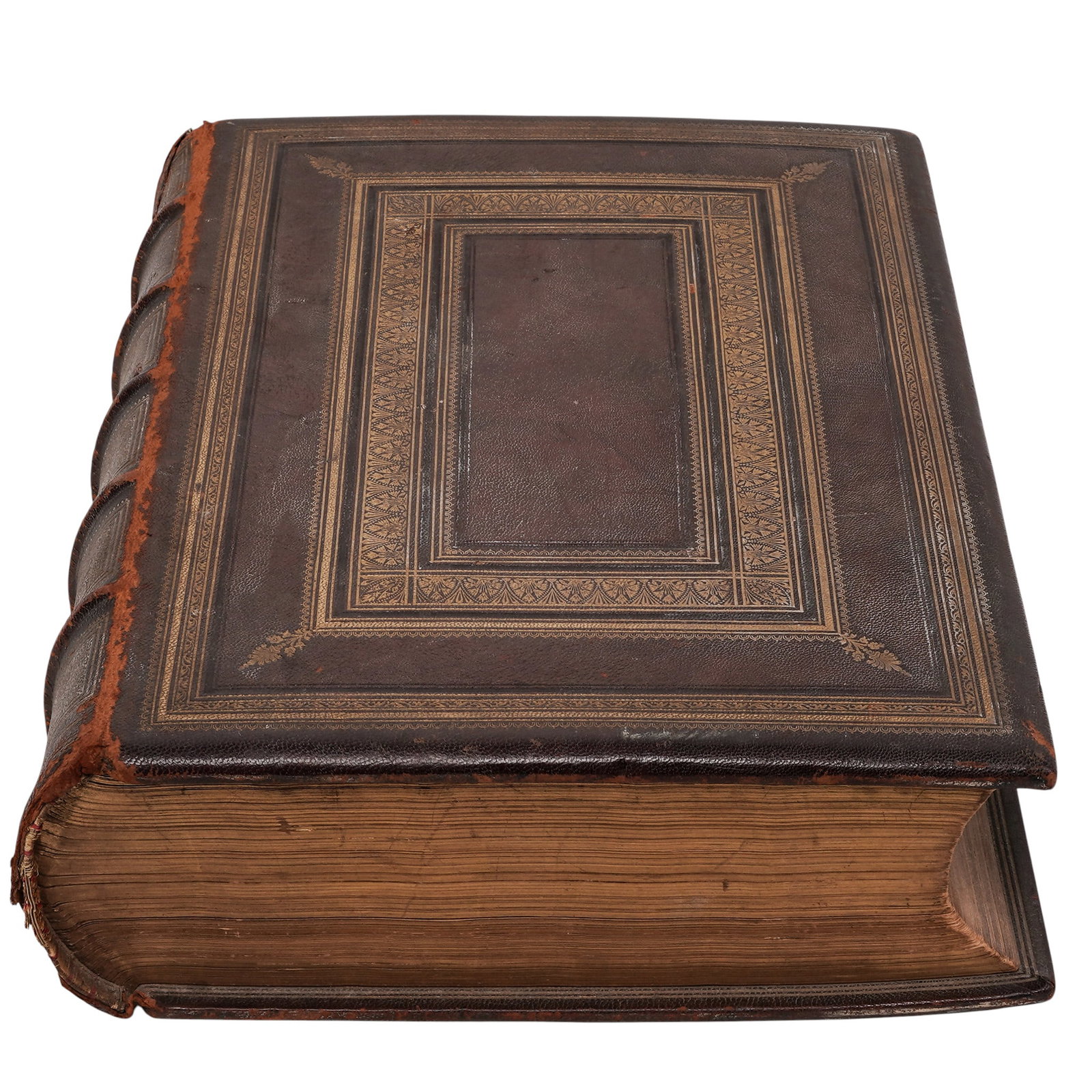 Victorian Edition Of The "Imperial Family Bible" Book: Victorian Edition Of The "Imperial Family Bible" Book 1870. English This is a 19th-century Victorian edition of the "Imperial Family Bible," a luxurious, large-folio King James Version (KJV) devotiona