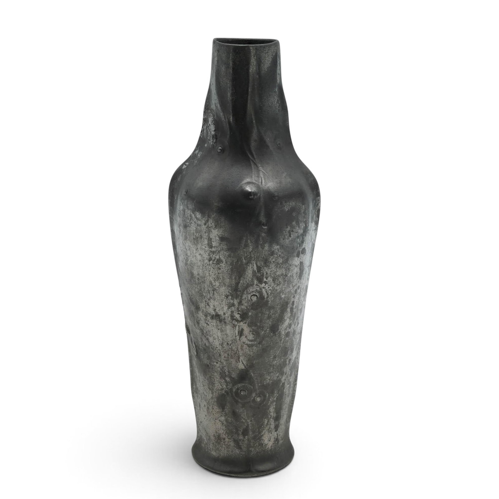 Hugo Leven Antique Kayserzinn Pewter Vase (1 of 8)
