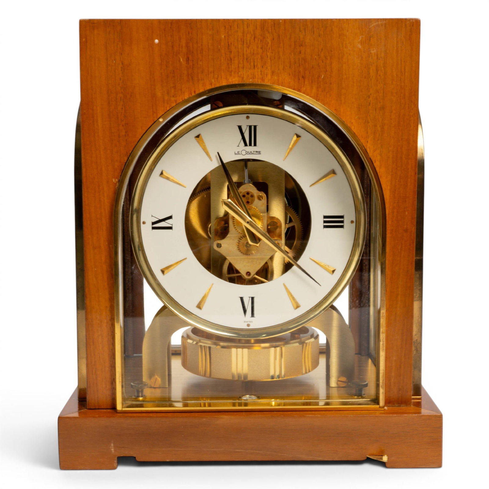 Jaeger LeCoultre "Cosmos" Atmos Wooden Clock (1 of 7)