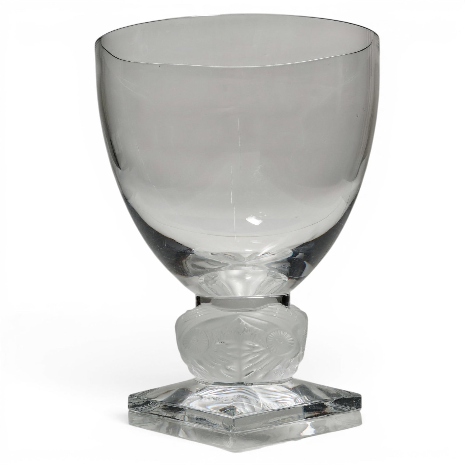 Lalique Crystal Grand Ducs Owl Vase (1 of 6)
