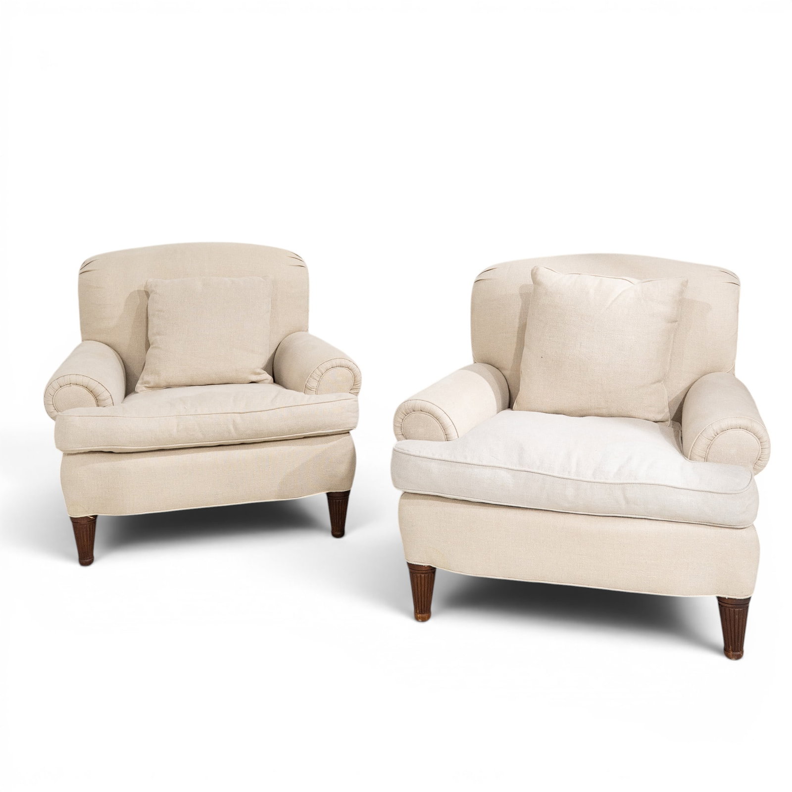 Pair of Ralph Lauren Home Somerville Armchairs (1 of 6)