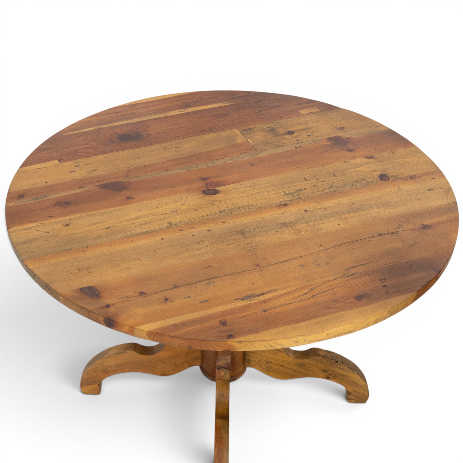 Ralph Lauren Rustic Pedestal Table - 2